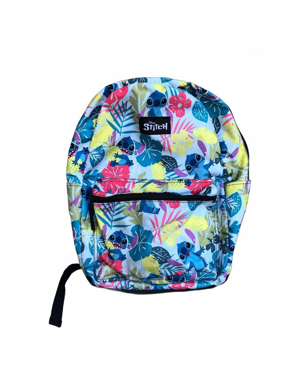 Disney Lilo & Stitch Tropical Floral Print Backpack Back to School
